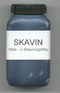 SKAVIN mrk- o skavningsfrg burk ca 200g