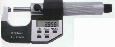 Mikrometer, digital 100-125mm HM IP54 DIN 863